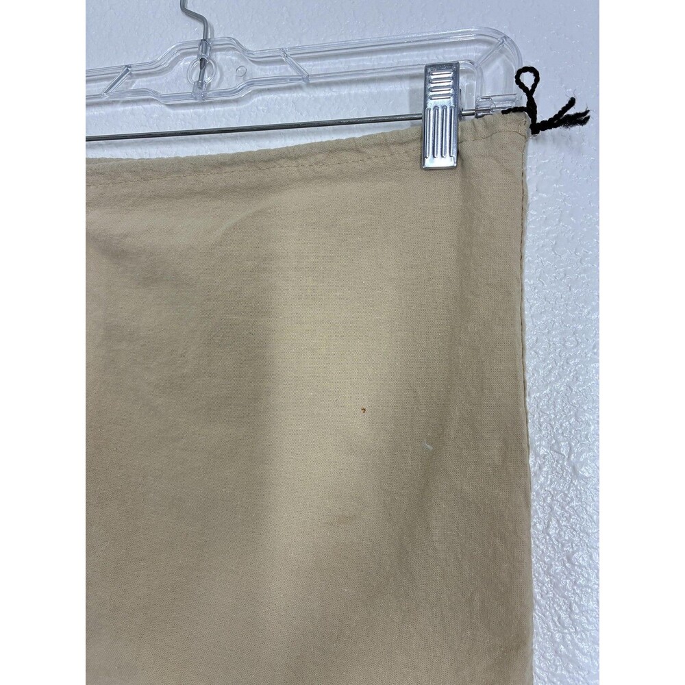 Burberry Dust Bag Womens One Size Beige Canvas Logo Drawstring Storage Pouch - Picture 12 of 14